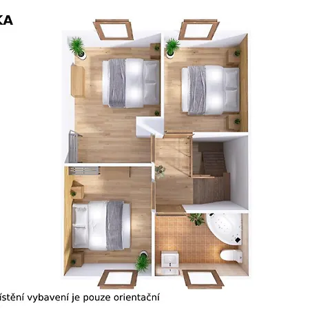 Villa Vilka Viktorka Velké Losiny